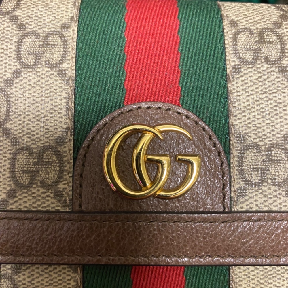 Gucci Ophidia French Flap Wallet - Picture 8 of 9